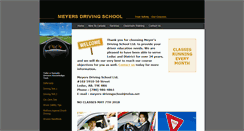 Desktop Screenshot of meyersdrivingschool.ca